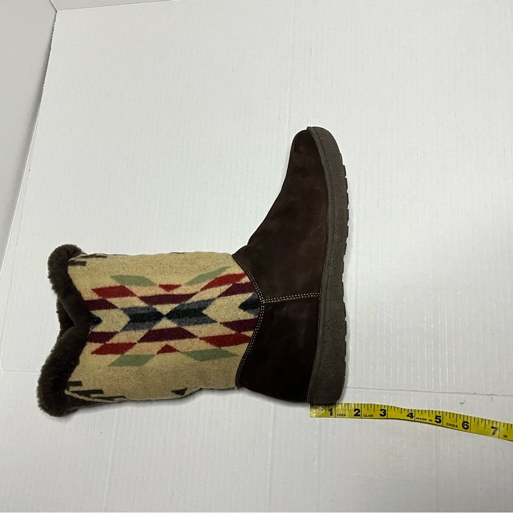 Pendleton Aztec Knit Boots - Picture 14 of 14